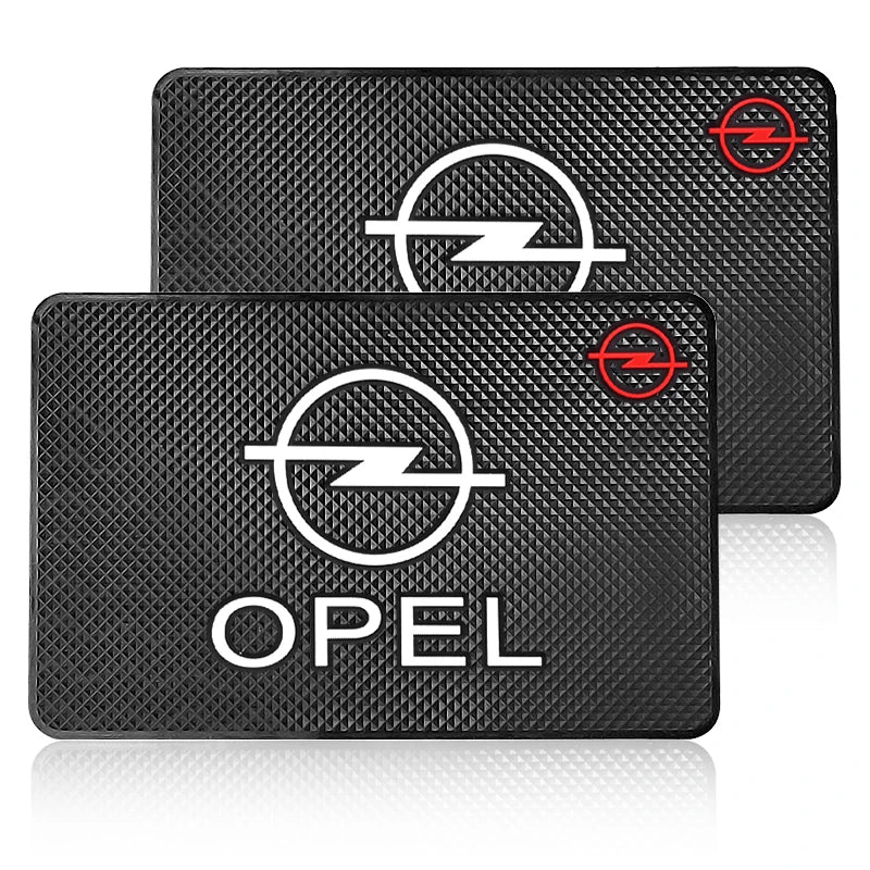 Car Mobile Phone Mat Dashboard Mat Rubber Mat  Non-Slip Pad For Opel Astra j Insignia Astra g Corsa Zafira b Mokka Vivaro Meriva
