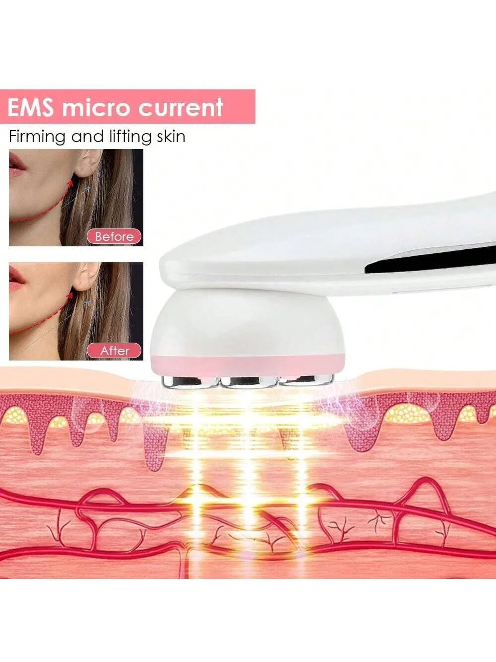 Beauty Products Professional Face Exfoliating Ultrasonic Shovel Facial Peel Cleaner Skin Scrubber Spatula Skin Care Tools