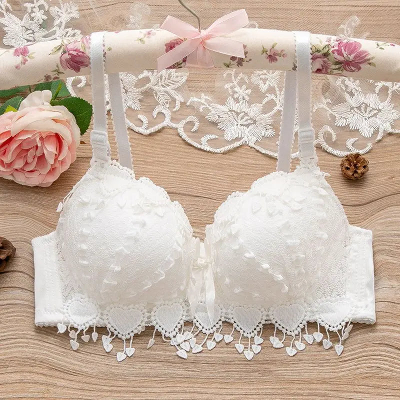 ropa interior femenina Women's Non-Underwire sexy  Bra for women black/white underwear girls lingeries lace beautiful active bra