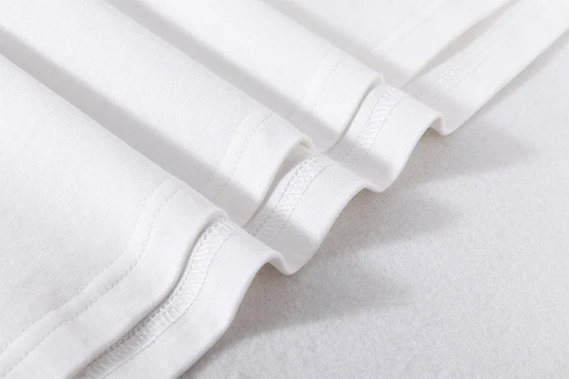 Customized Cotton Printed T-shirts Men Fashion Short Sleeve Tshirt Women Personality Casual Streetwear Tee Tops Camiseta