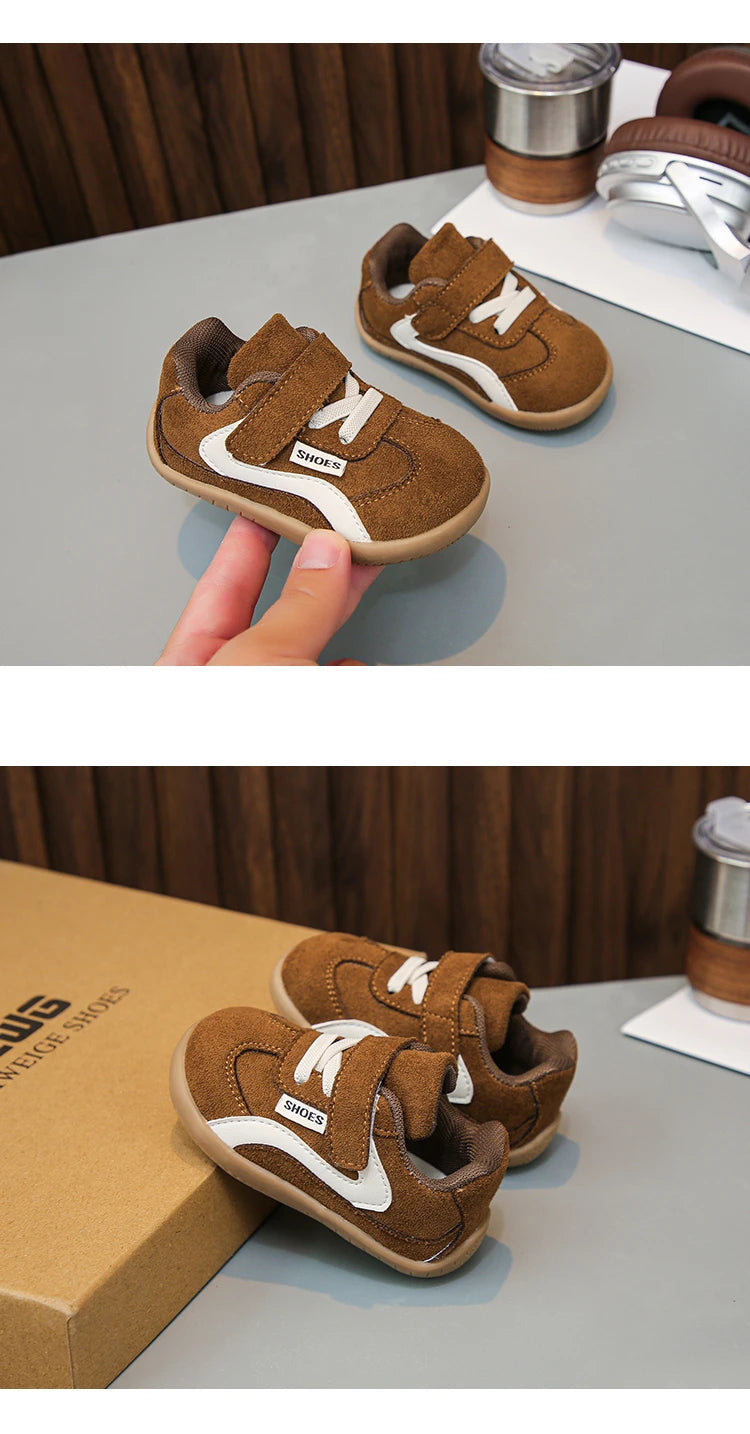 Kids Casual Shoes Sneakers Boys Sport Breathable Tennis Sneaker Baby Children Girls Shoes Spring Fashion Flat Running Shoe 17-26