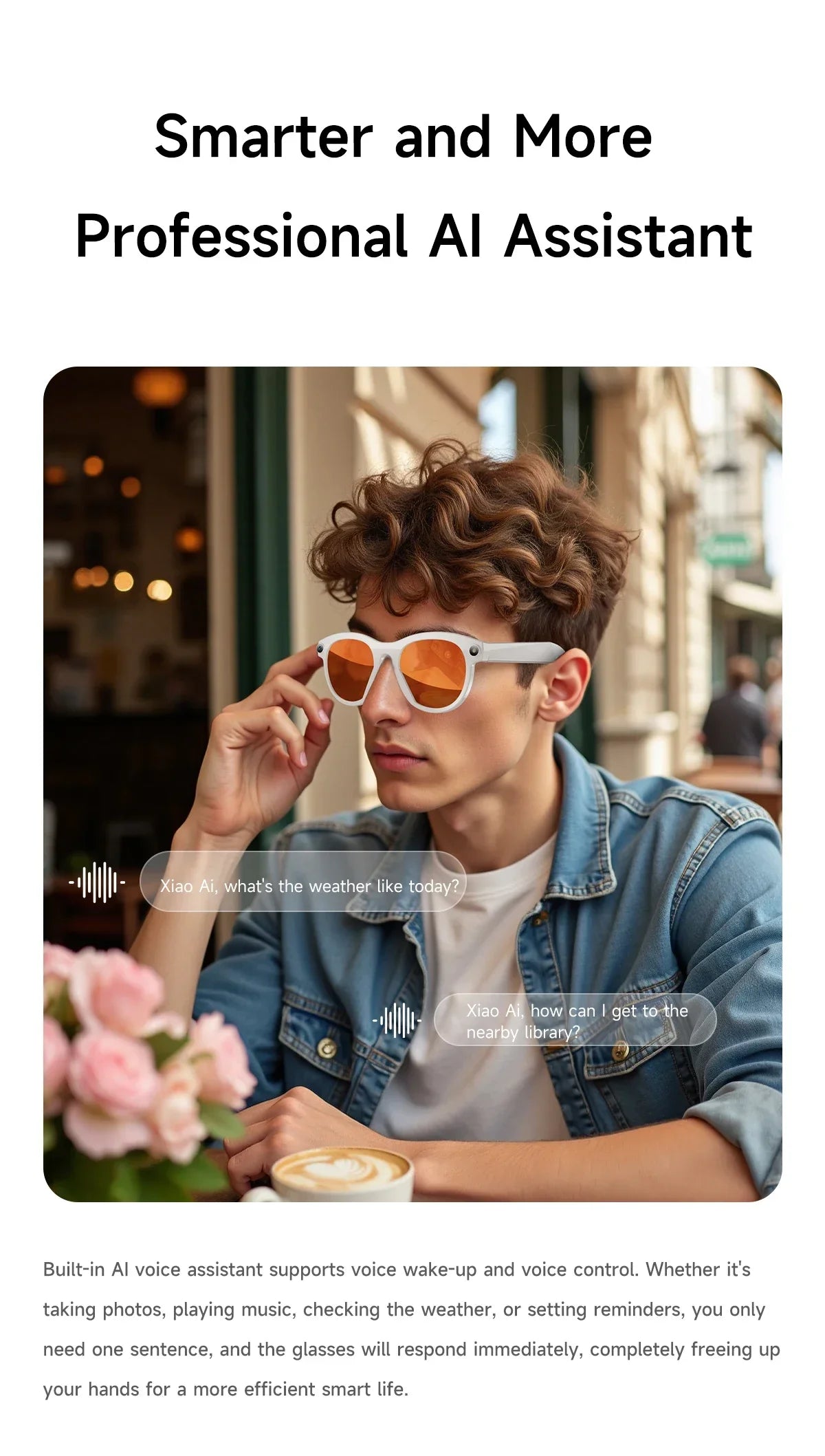 2025 Smart Glasses Photography Video AI Intelligent Interactive Translation Smart Sunglasses Bluetooth Call Music Play For IOS