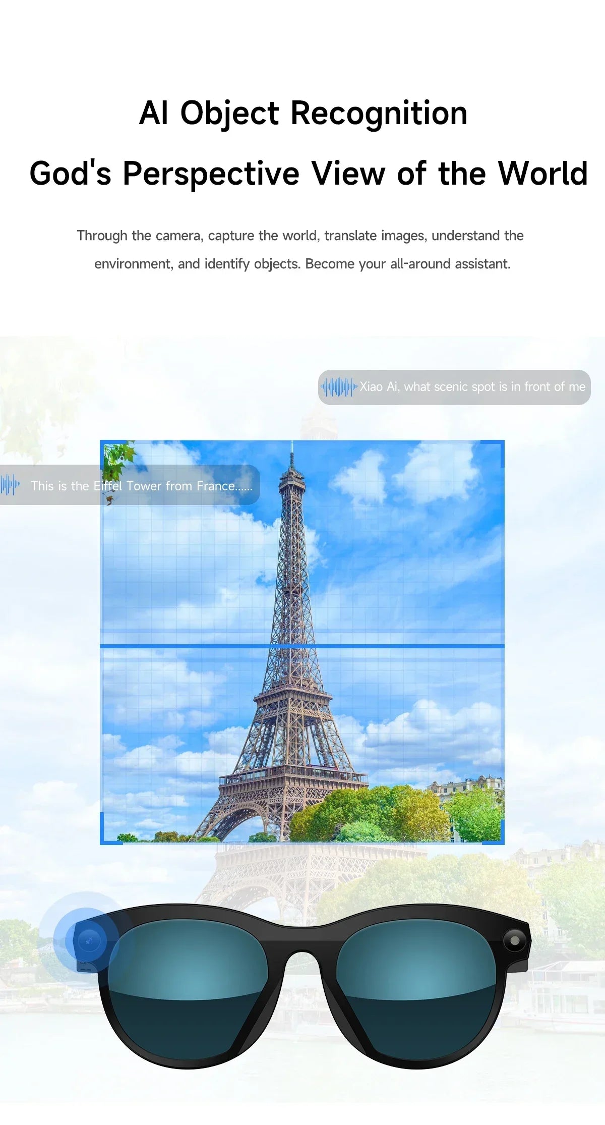 2025 Smart Glasses Photography Video AI Intelligent Interactive Translation Smart Sunglasses Bluetooth Call Music Play For IOS