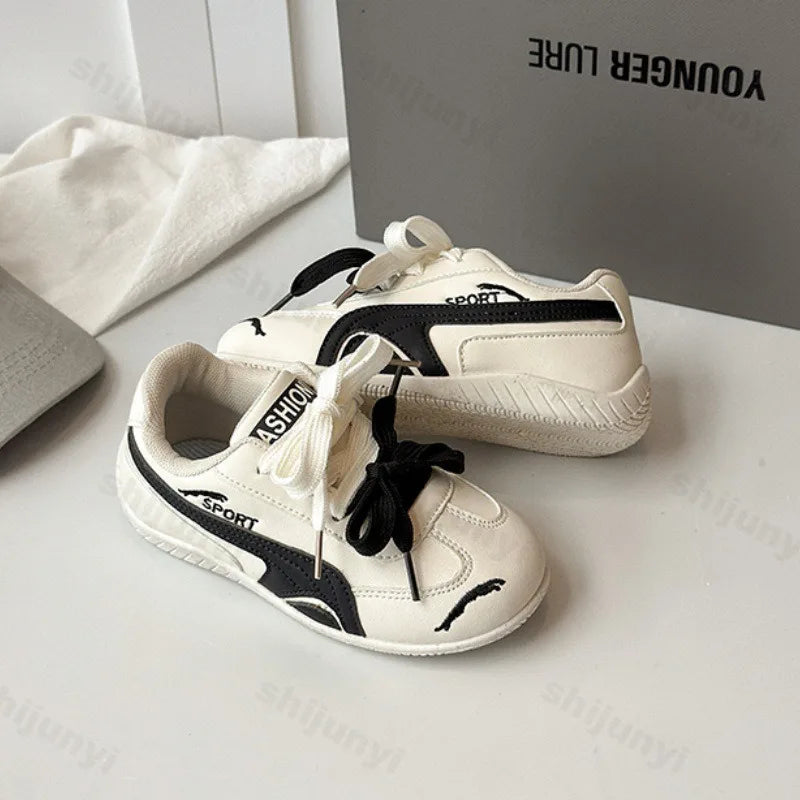 Children's Sports Shoes 2025 Autumn Boys Girls Comfortable Non Slip Outdoor Casual Shoes Kids Fashion Low-top Flat Sneakers