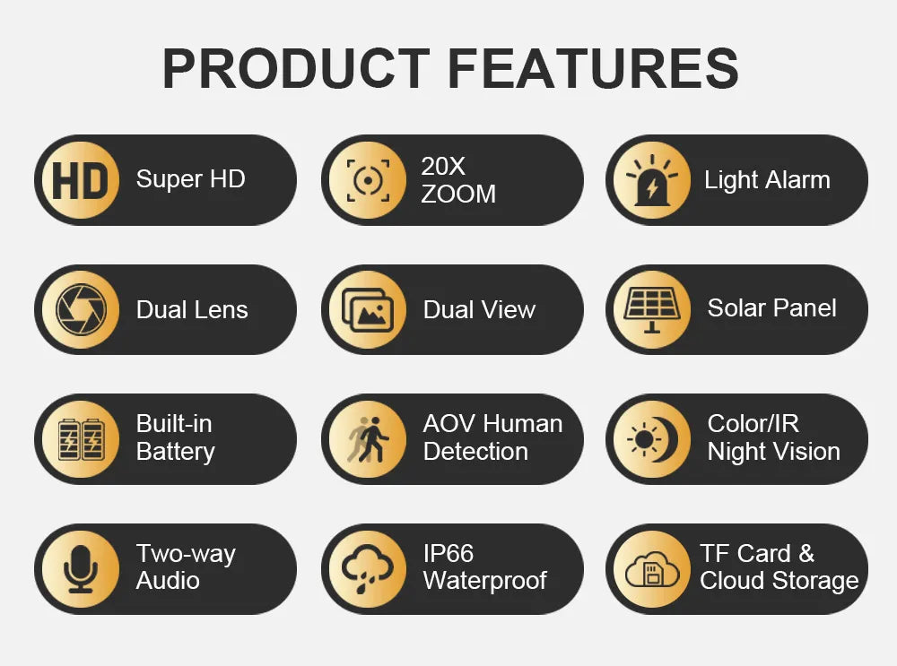 LS VISION 4G WiFi Solar Powered CCTV Camera AOV 7/24 Network Home Security AI Popular Outdoor Solar Network Camera