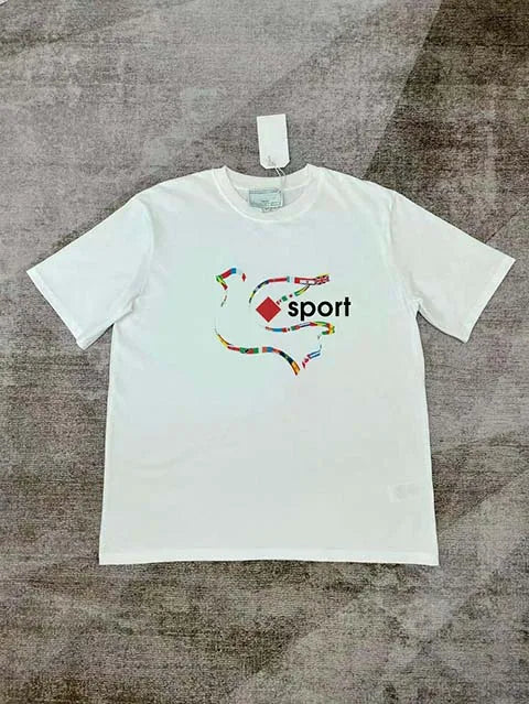 2025 High Quality  Casinoblank Paris Tennis Equipment Print Women Men T shirts Oversized Men Casual Cotton Summer T shirt tees