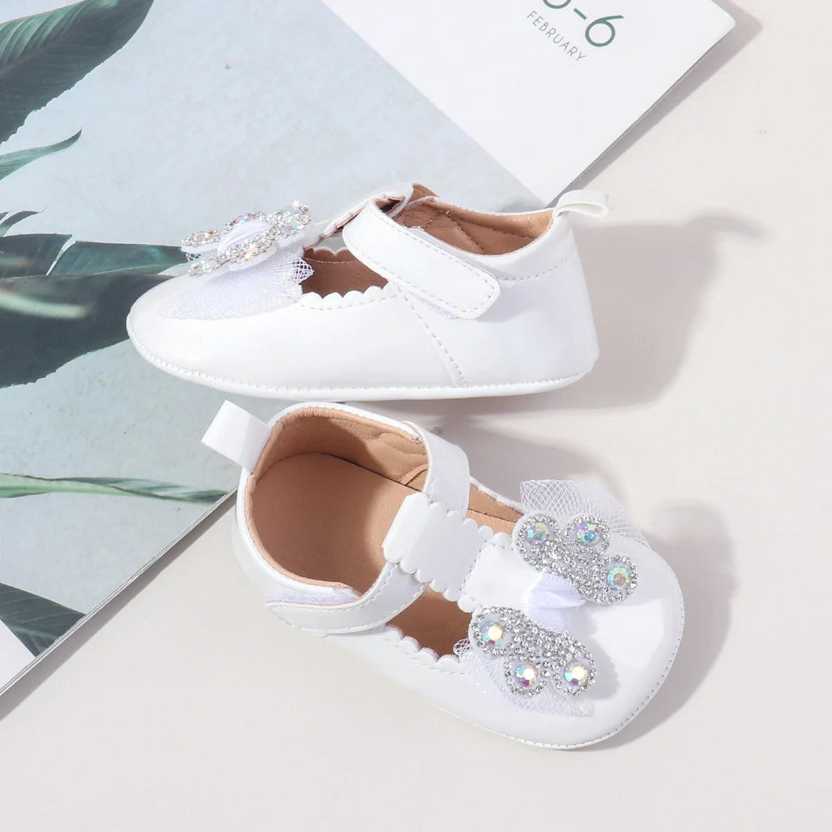 New Style Bow-Shaped Baby Shoes For Girls Aged 0-1 Years Old Breathable And Cool Shoes For Little Girls High Quality TPR Sole