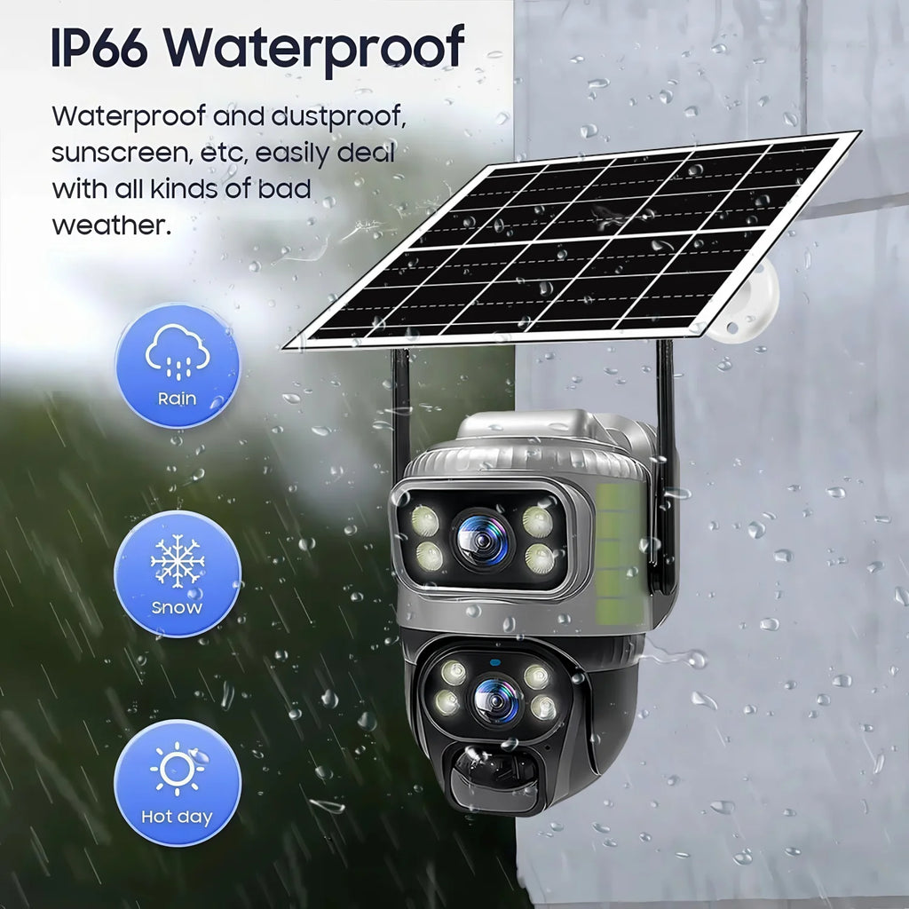 Solar Night Vision Waterproof Camera