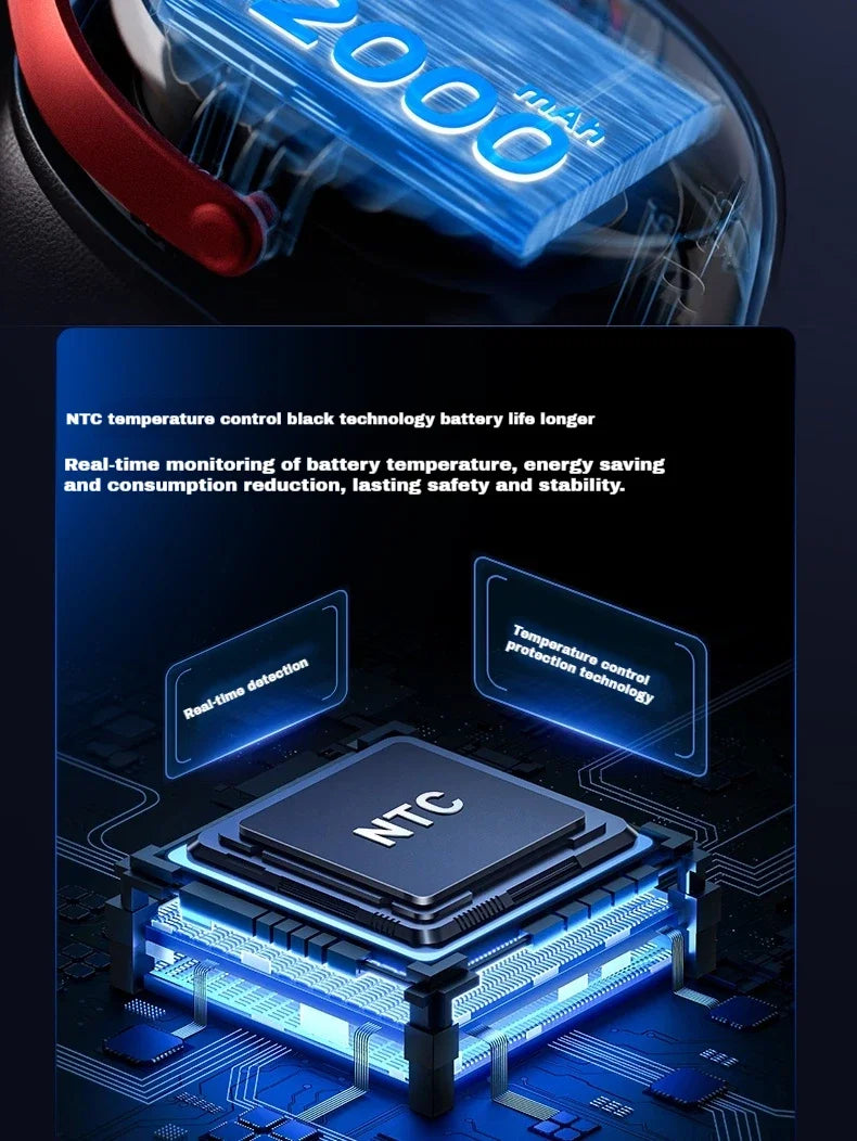 MCHOSE V9 Pro Wireless 3-Mode Headphones Esports Noise Reduction Mic Customizable Head-mounted Earphones for Music Gaming PC