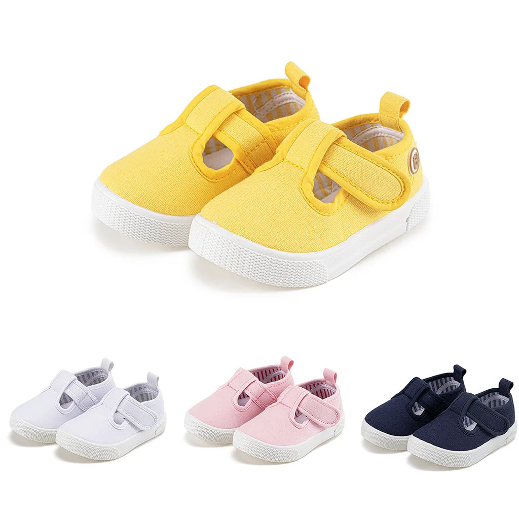 Kids Shoes 2023 Spring Autumn Children's Canvas Shoe Korean Solid Girl's Sneakers Soft Sole Toddler Shoes for Boy Tenis Infantil