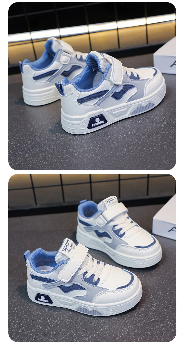 Children's Shoes for Girls and Boys Fashion Sneakers Kids' Soft-Soled Casual Shoes Student Sports Shoes Outdoor Walking Shoes