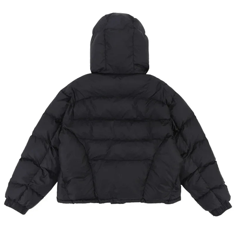 Winter Men Jackets Thicken Warm Parkas Coats Streetwear Harajuku Hip Hop Oversized Jackets Casual Loose Padded Jackets Outwear