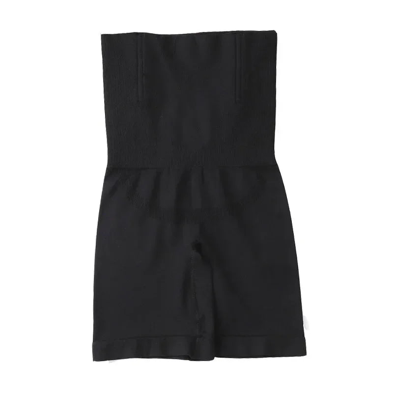 High Waist Not Curling Edges Belly Tightening Buttocks Lifting Pants Women Slim Short Pant Intimates Shapers Female Underwear