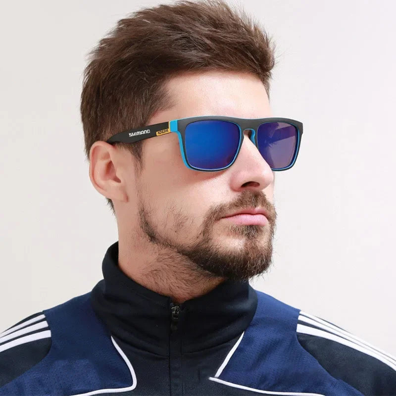 2025 Square Retro Polarized UV400 Sunglasses for Men and Women Outdoor Hunting Fishing Skiing Driving Mountaineering Sunglasses