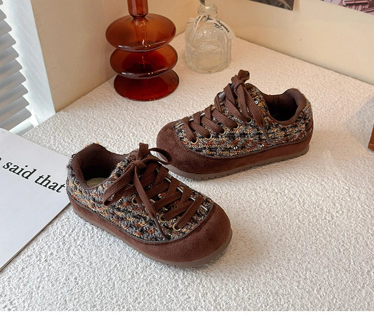 Kids Casual Sneakers for Girls 2025 New Autumn Toddler Walking Shoes Soft Sole Versatile Chic Kid School Outdoor Trainers Age4-6