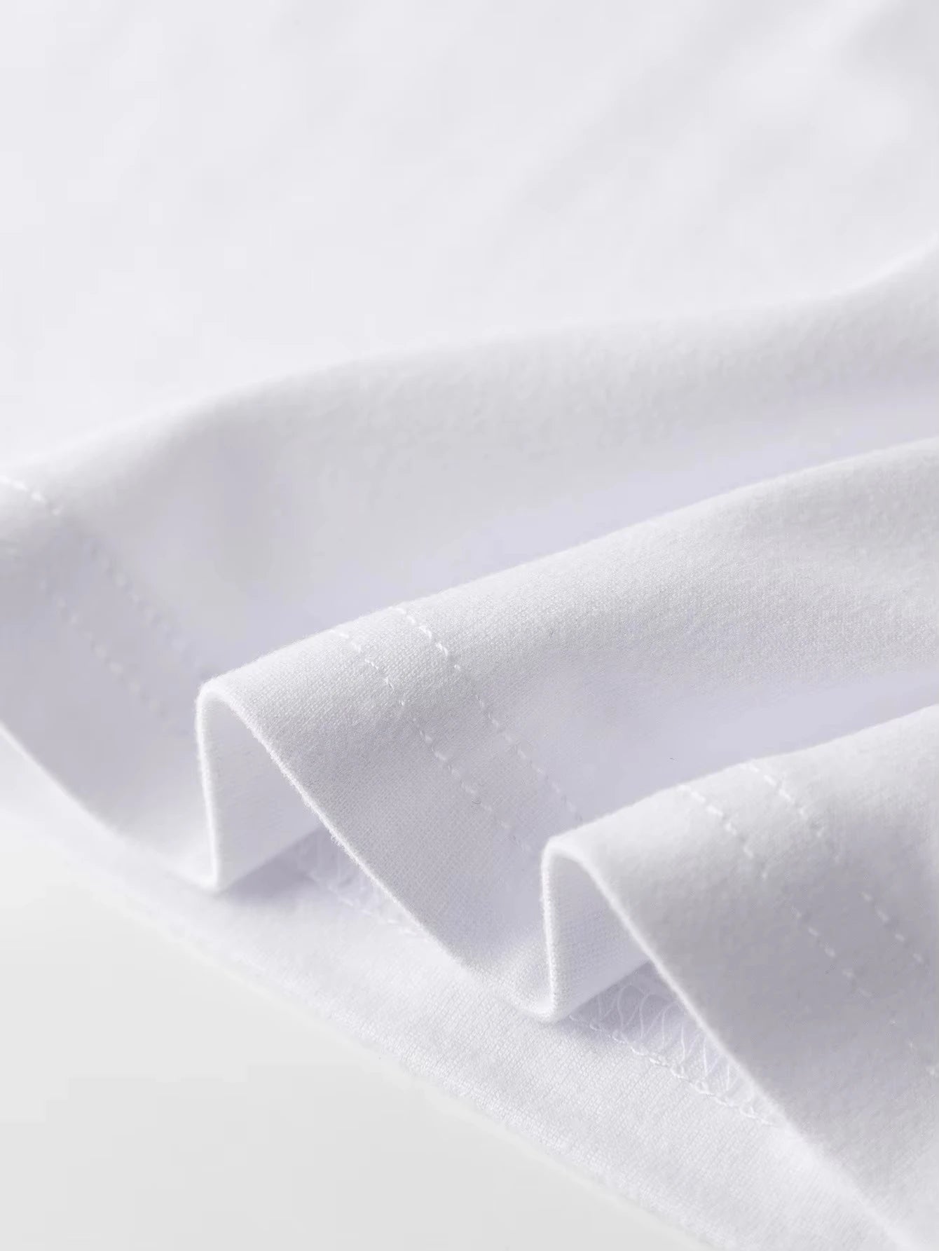 Women's 100% Cotton T-shirt Round Neck Casual Print Suitable for Spring Summer and Autumn Machine Washable Large Size