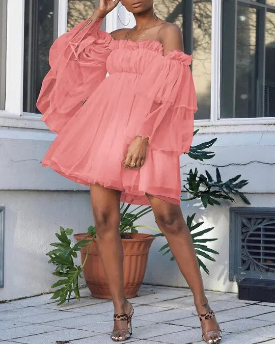 Dresses for Women 2025 Fashion Sexy Bra Style Solid Color High Waist Strap Solid Color Dress Mini Party Dress Vestidos