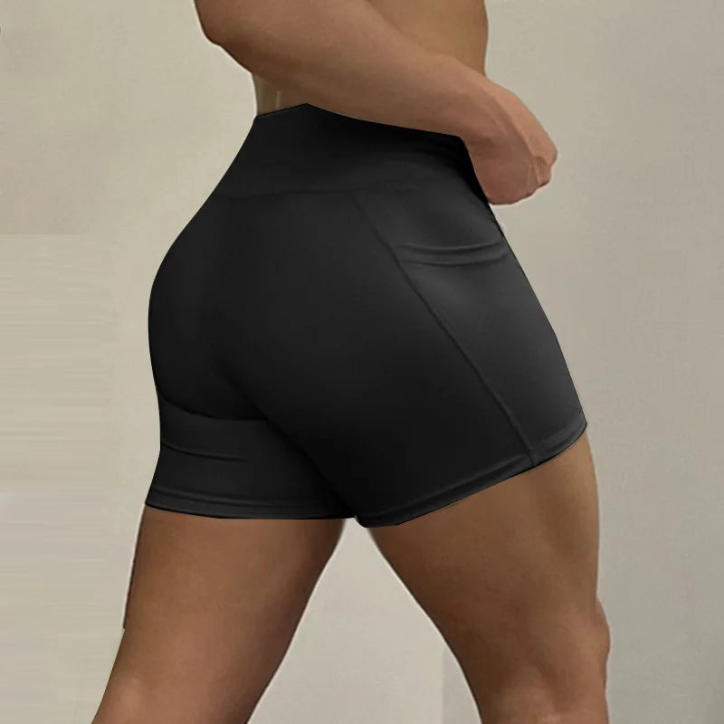 INCERUN Men Shorts Solid Color Elastic Waist Joggers Quick-dry Men Bottoms Streetwear Summer Workout 2025 Casual Male Shorts