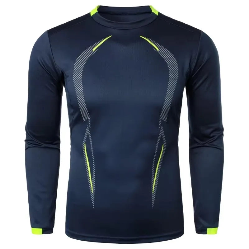 Men's Sports Training Long Sleeve Quick-dry T-shirt Fitness Lightweight cycling Streetwear Breathable Oversized T Shirts for Men