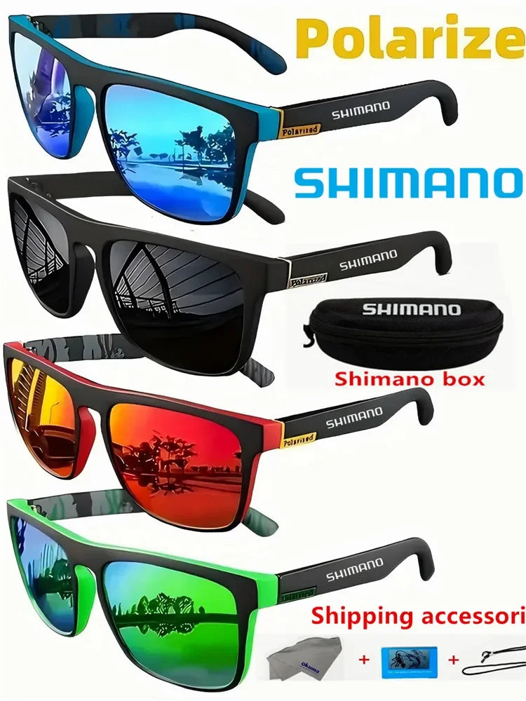 2025 Square Retro Polarized UV400 Sunglasses for Men and Women Outdoor Hunting Fishing Skiing Driving Mountaineering Sunglasses