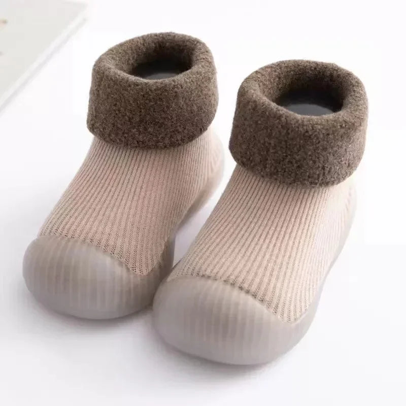 Warm and Comfortable Baby Walking Shoes for Infants Aged 0 To 4 for Newborn Girls and Boys for Children's Winter Floor Socks