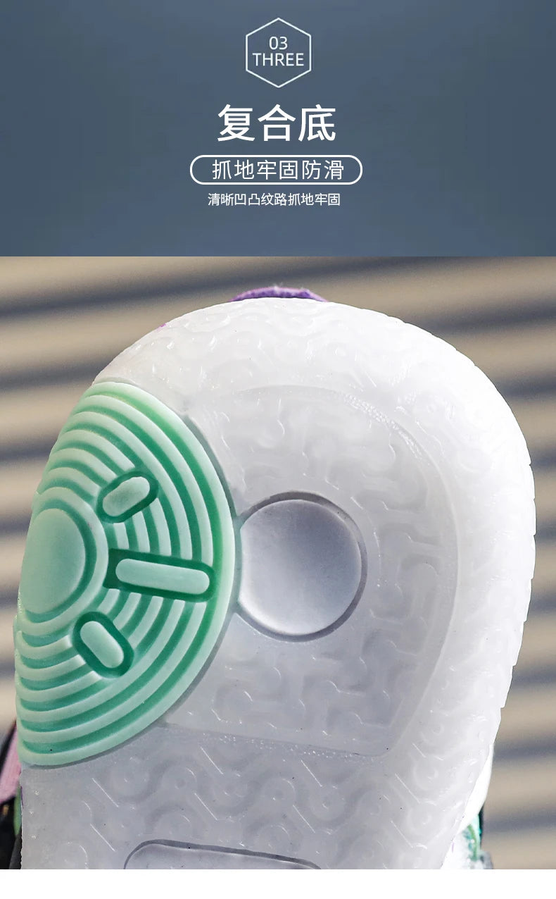 2026 New Children's Basketball Shoes For Boys Girls Non-slip Kids Sport Shoes Lightweight Outdoor Sneakers Trainers Footwear