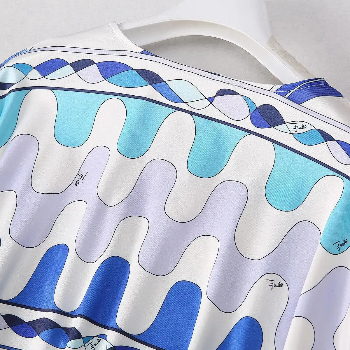 Women's Clothing Elegant Dress Robe Casual Comfortable Breathable Long Vestidos Fashion Loose Round Neck Printed Dress New