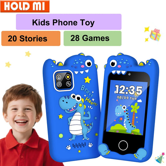 Kids Smart Phone 28 Games 20 Stories Video Music Player Toy Phone Camera Habit Tracker Learning Educational Toys Children Gifts