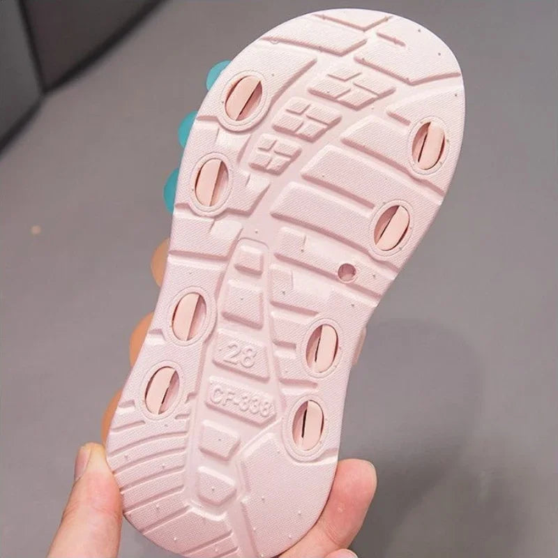Kids Sandals for Boys Girls Soft Beach Shoes Breathable Summer Sandals for Toddlers Children Non-Slip Outdoor Play Shoes