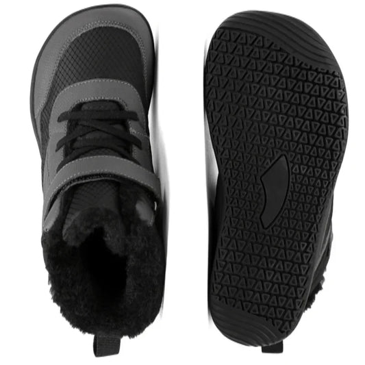 Kids High Top Barefoot Shoes Boys Girls Minimalist Sneakers Lightweight Comfort Zero Drop Shoes Toddler Little Big Kid