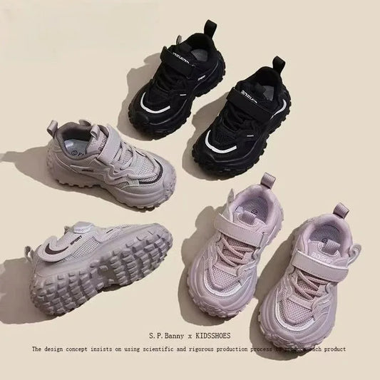Kids Sports Shoes for Boys Toddlers Medium Children Running Sneakers Girls Casual Shoes Breathable Fashion Soft Classic Ins Hot