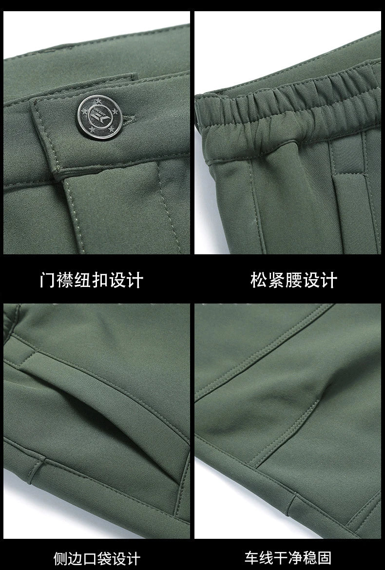 Fleece Autumn Military Men Jacket Waterproof Suit Fishing Warm Hiking Men Tracksuits Set for Men Jackets Suits Thermal Winter