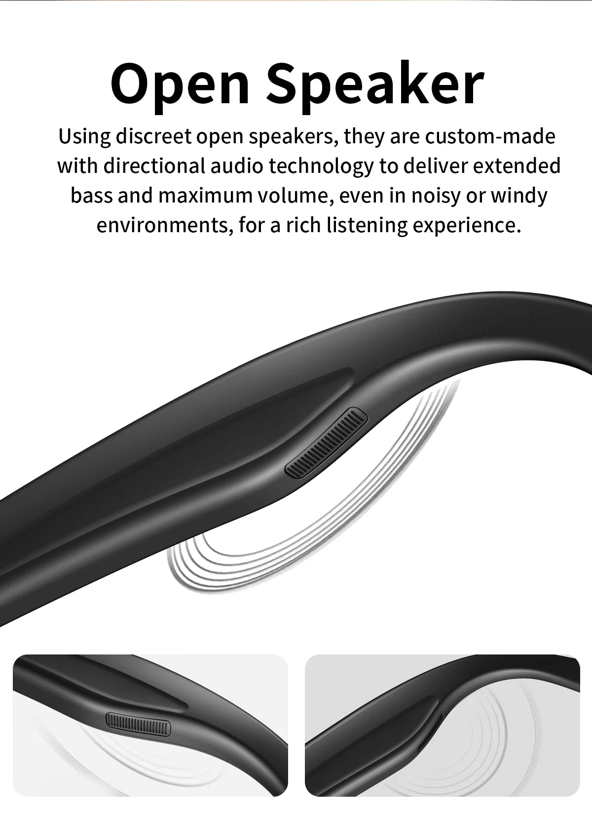 Smart Glasses with HD Camera 1200P Anti-shake Video Record Real-time Translation Object Recognition Bluetooth Call Smart Glasses