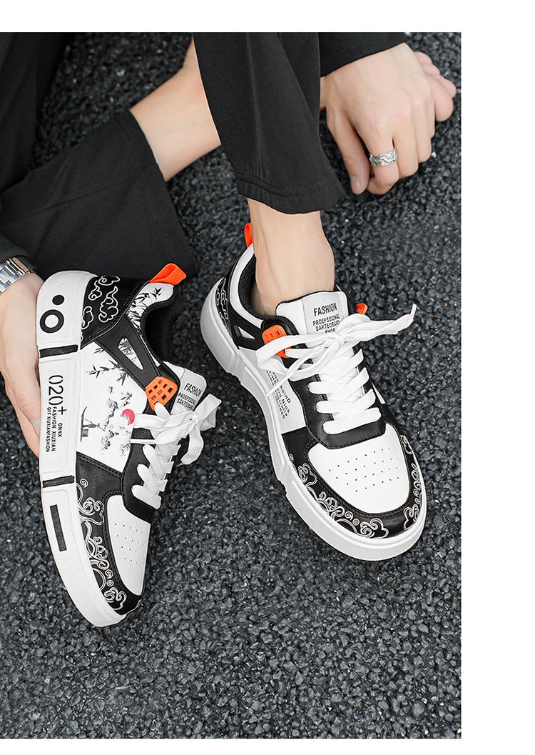 New Student Kids Board Shoes Fashion Boys Girls Leisure Walking Shoes Non-slip Comfortable Children Casual Sneakers Kids Flats