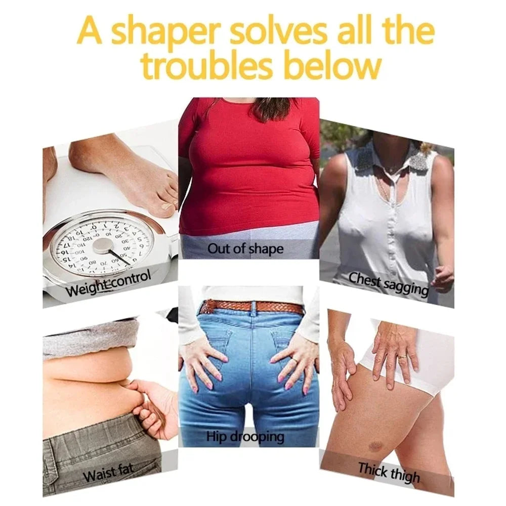 Front-Breasted Slim Fit Shaping Body Wrap Waist Trainer Women's Tummy Control Girdle Body Shaper Female Heavily Shaped Fajas