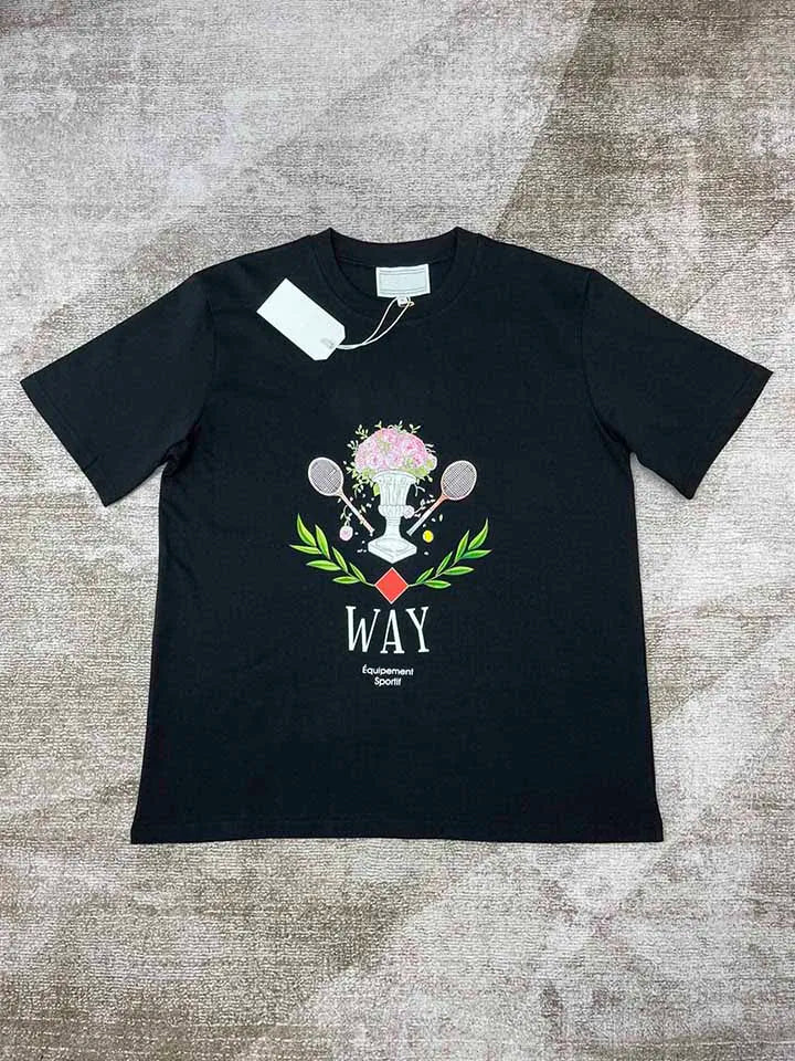 Top Version 1:1 Casinoblank Morocco Way Fruit Logo Printed Women Men T shirts Tops tees Oversized Men Cotton T shirt