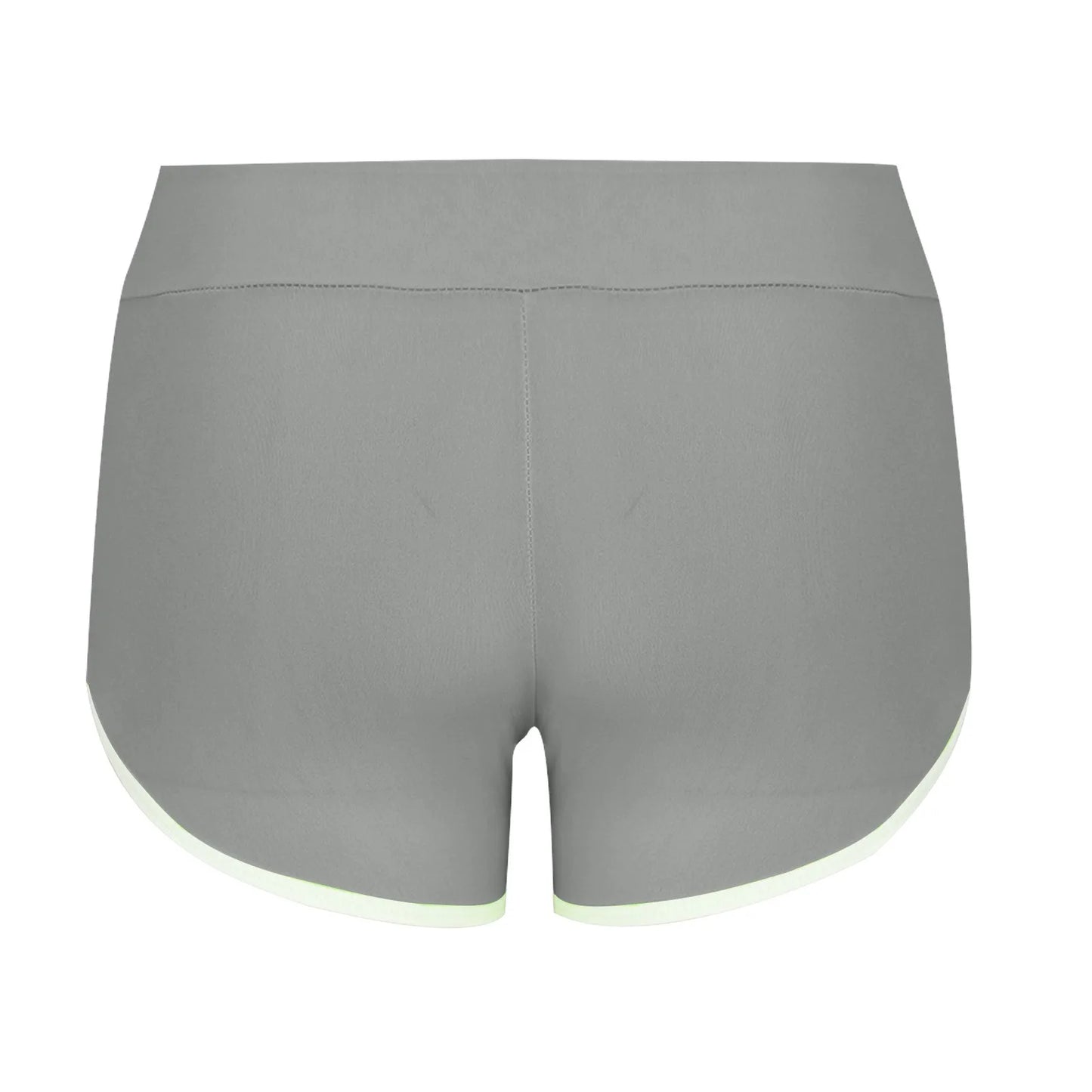 Women Mid Waist Shorts Girl Slim Fit High Stretchy Short Trousers Female Tight Shorts For Ladies Running Shorts Slim Fit Elastic