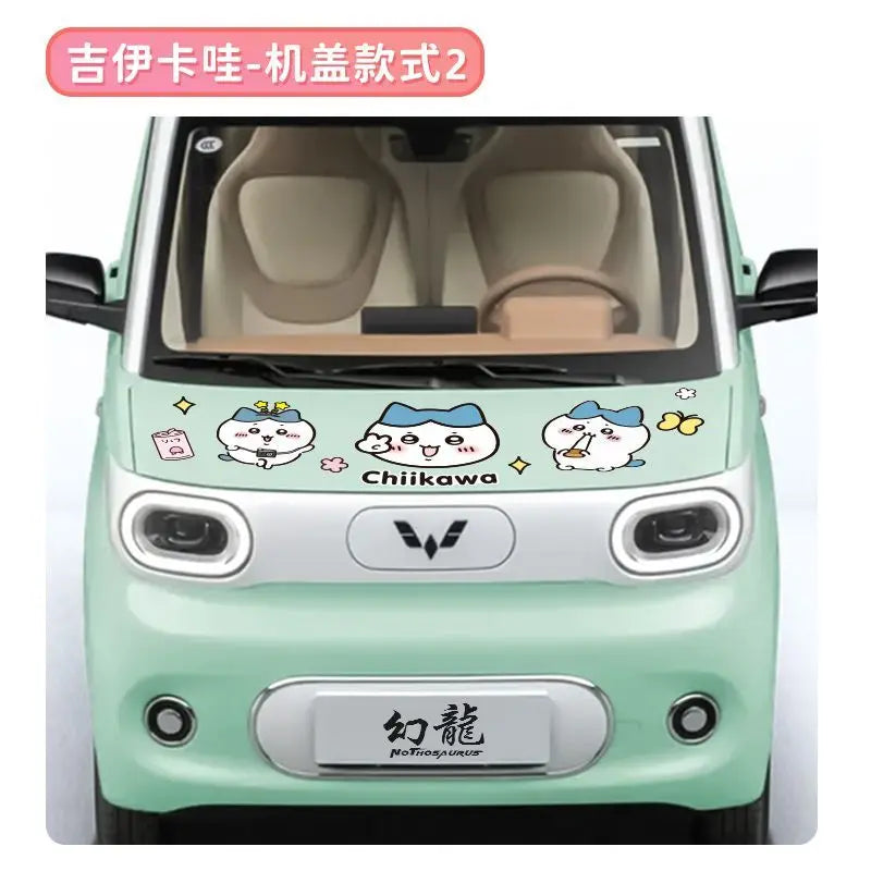 Stickers Car Accessories Decorate Hachi ware Usagi Car Accessories Gift