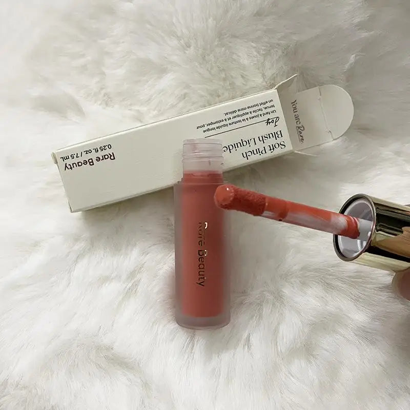 Rose Beauty Soft-Illuminating Powder Blush Liquid blush Waterproof Hydrating Glides On Smoothly For Natural Look Face Highlighte