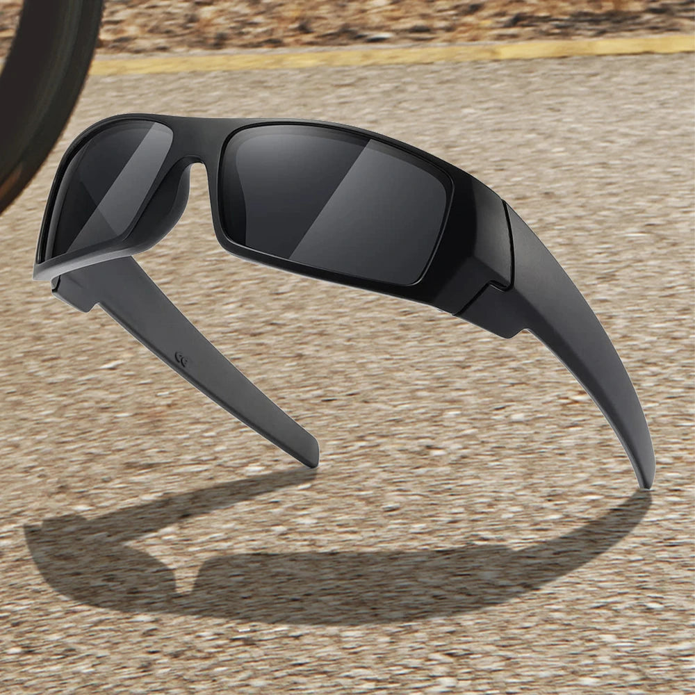 Polarized Sunglasses for Men Womens Sports Men's Sunglasses Trendy Retro Rectangular Wrap Around Vintage UV400 Eye Protection