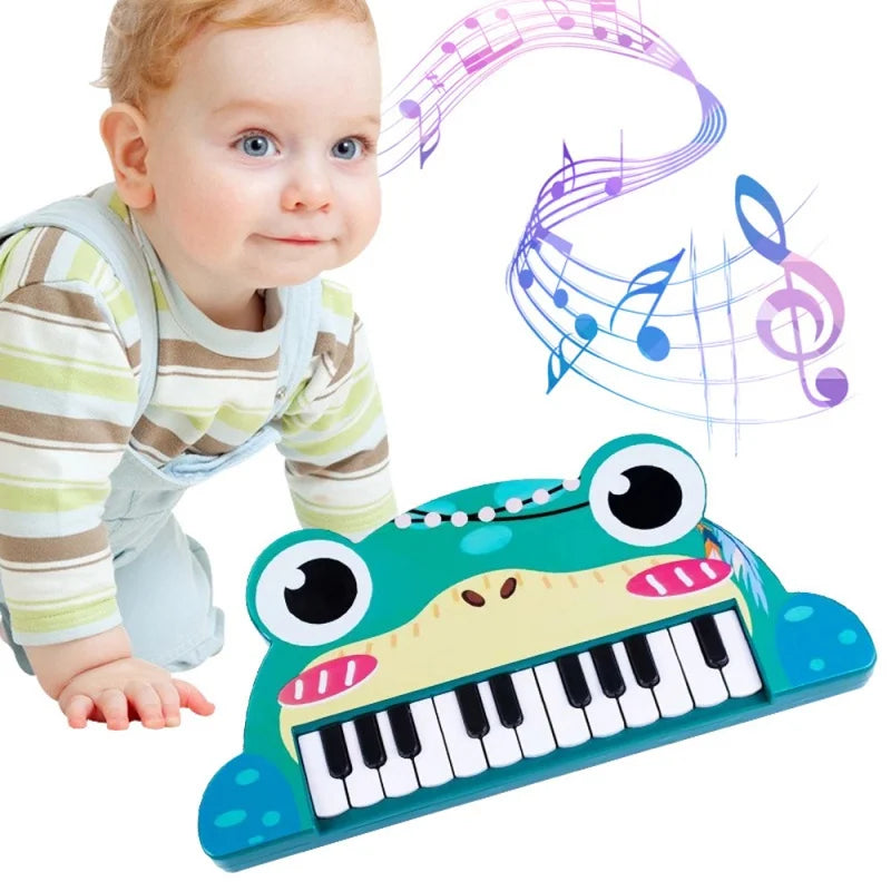 Kids Piano Keyboard Toy Children's Electronic Musical Instrument Multi-Functional Animal Piano Keyboard Early Education Toys