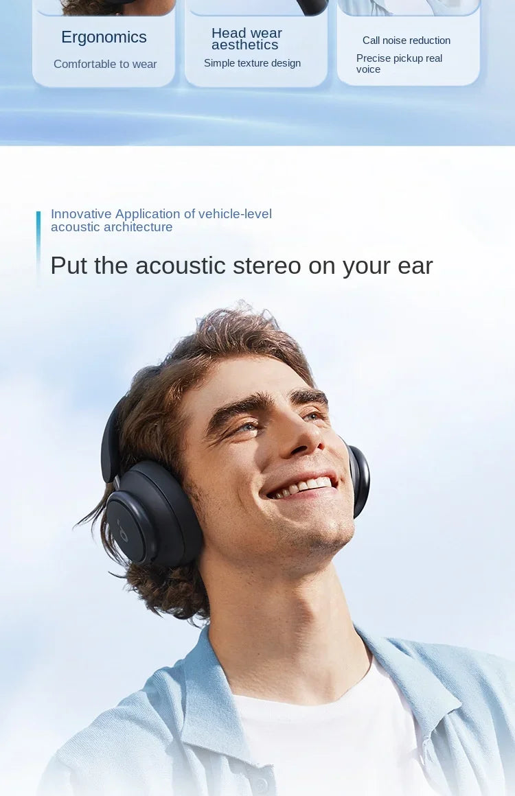 Anker Soundcore Space Q45 Wireless Bluetooth Headphones Triple Dynamic Active Noise Cancellation LDAC HiRes A3040