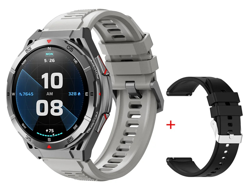 X2B Smart Watch GPS Positioning Men Outdoor Sport Bluetooth Calling AI Voice Health Monitoring Fitness Tracker Smartwatch