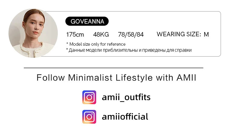 Amii Minimalist Women Pants 2025 Winter New Commuting Versatile Woman Clothes Casual Solid Color Straight Trousers 12544139