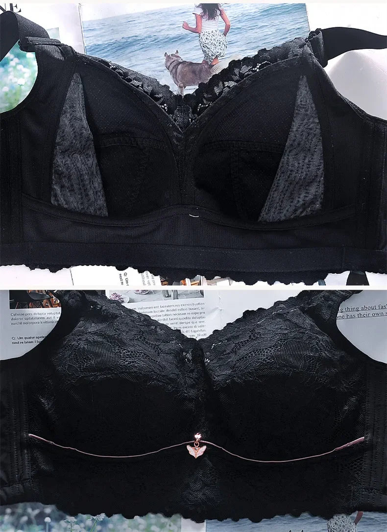 Women's Bra Female Lingerie Lace Bra Women Underwear Push Up Bra Backless Bra Embroidery Bras for Women Big Size Sexy Bra Tops