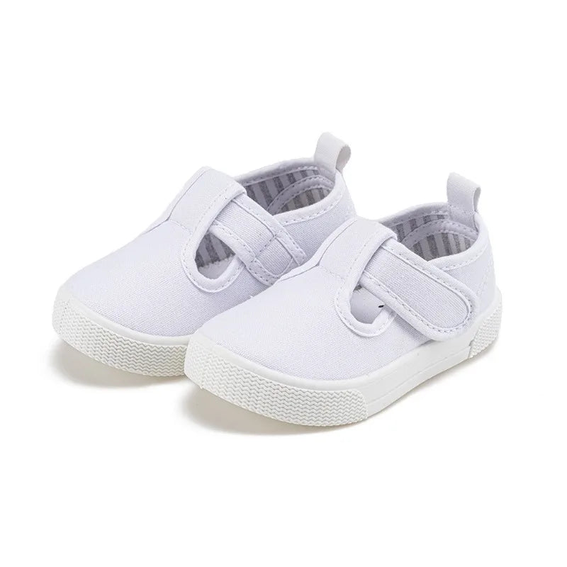 Kids Shoes 2023 Spring Autumn Children's Canvas Shoe Korean Solid Girl's Sneakers Soft Sole Toddler Shoes for Boy Tenis Infantil