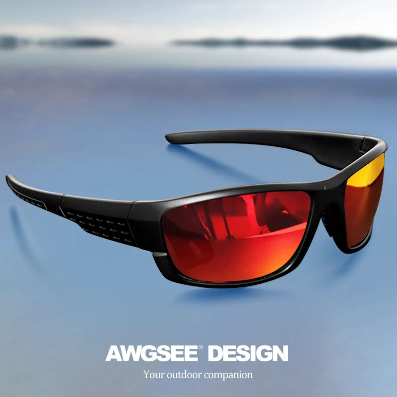 Polarized Sports Sunglasses – High-Quality UV400 for Fishing, Travel, Running & Driving with Color-Changing Lenses
