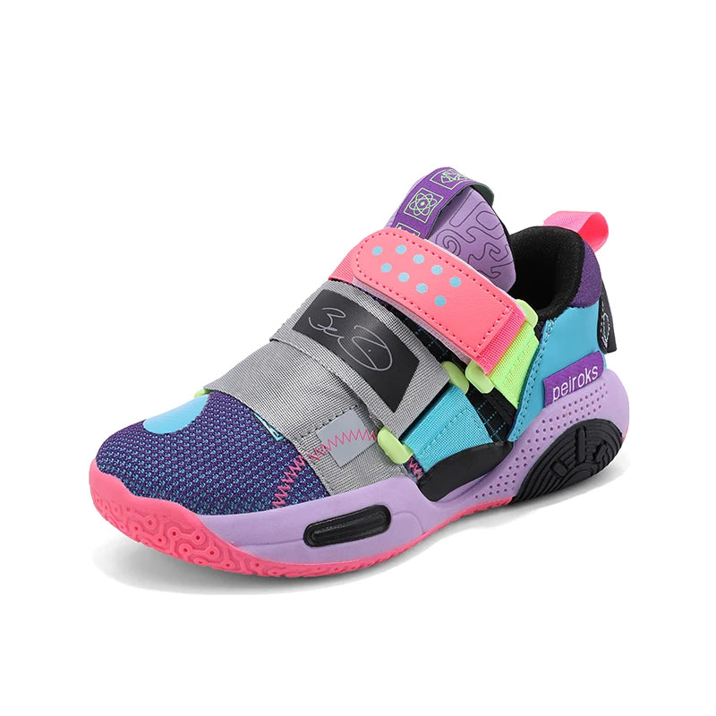 2026 New Children's Basketball Shoes For Boys Girls Non-slip Kids Sport Shoes Lightweight Outdoor Sneakers Trainers Footwear