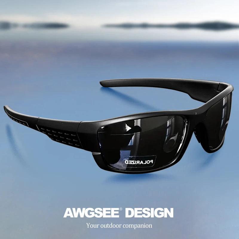 Polarized Sports Sunglasses – High-Quality UV400 for Fishing, Travel, Running & Driving with Color-Changing Lenses