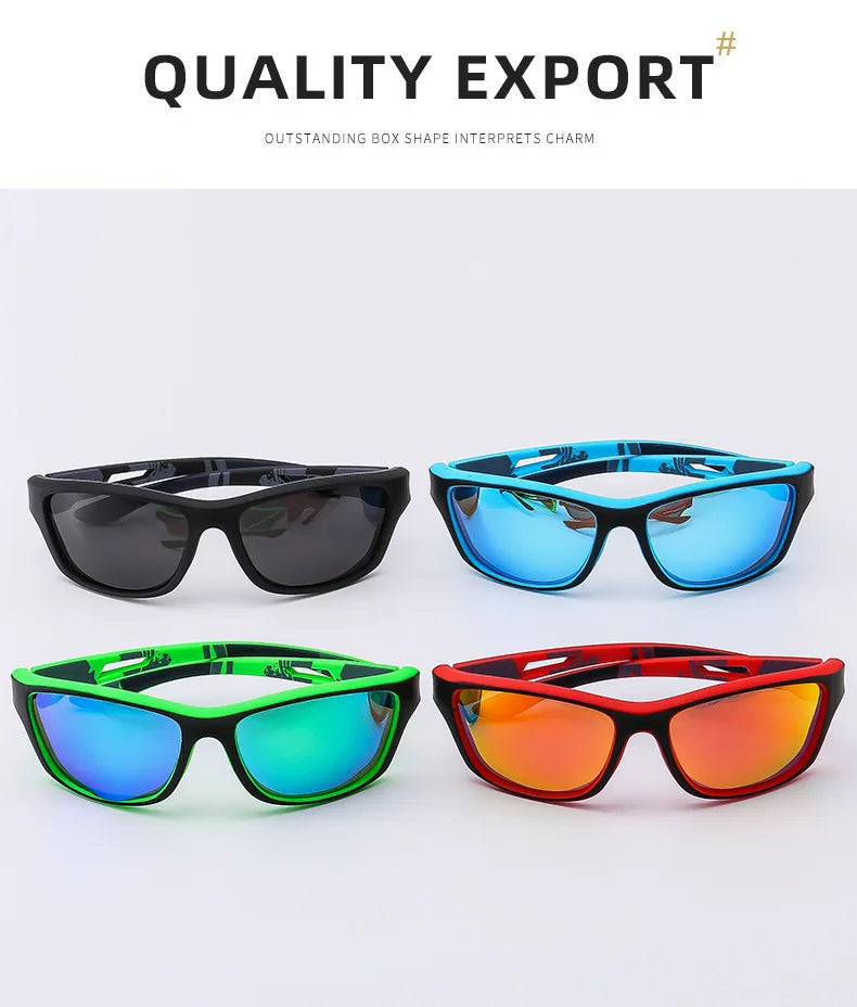 Polarized Fishing Sunglasses Men Women Driving Shades Sun Glasses Outdoor Hiking Cycling Traveling Eyewear UV400 Protection